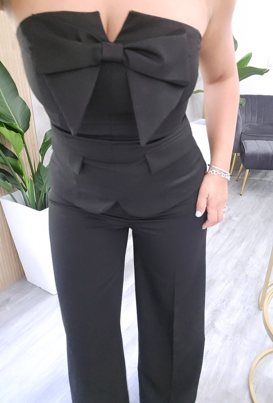 Bow Strapless Set