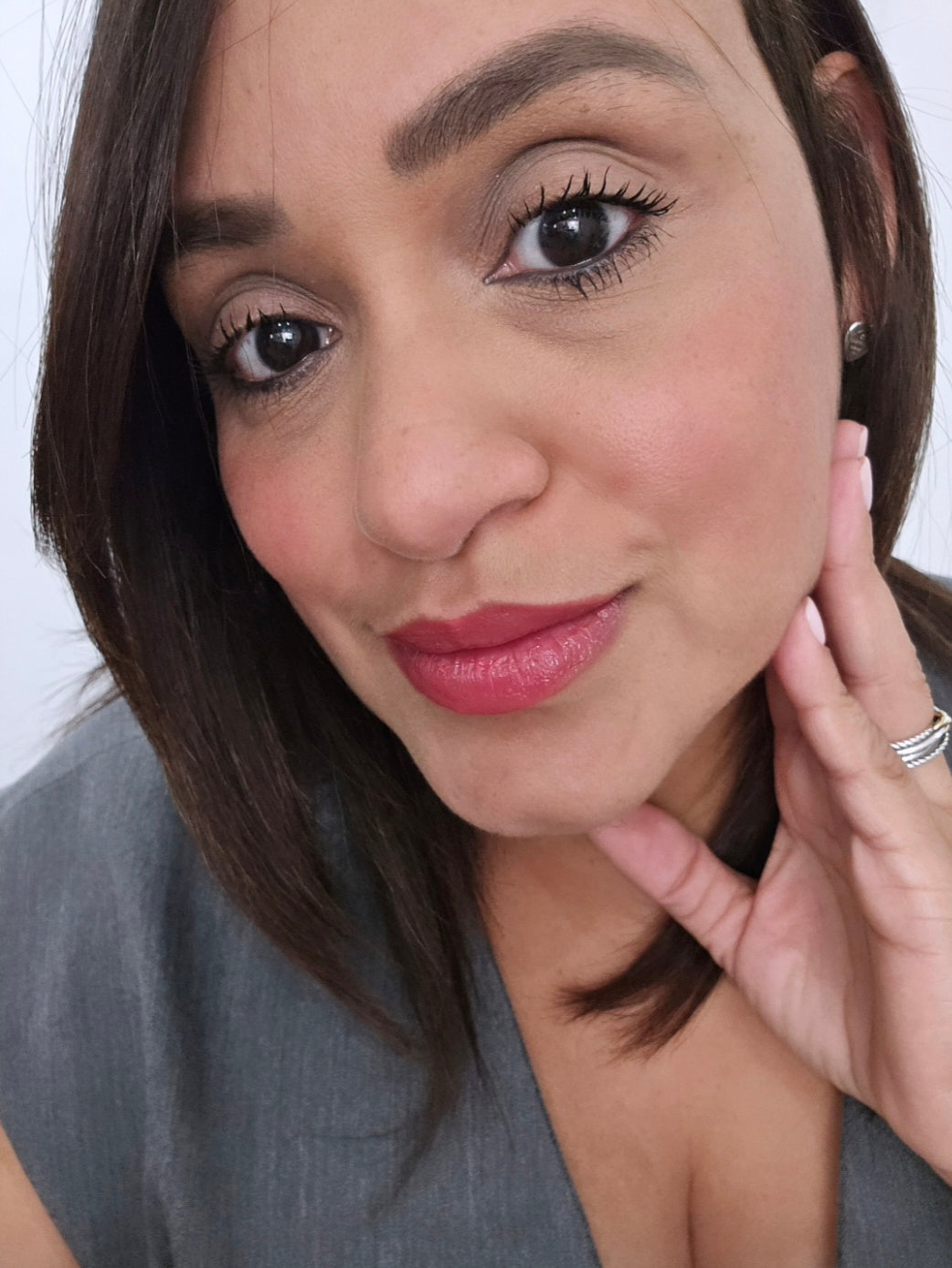 Grey Classy Shoulder Sleeve Set