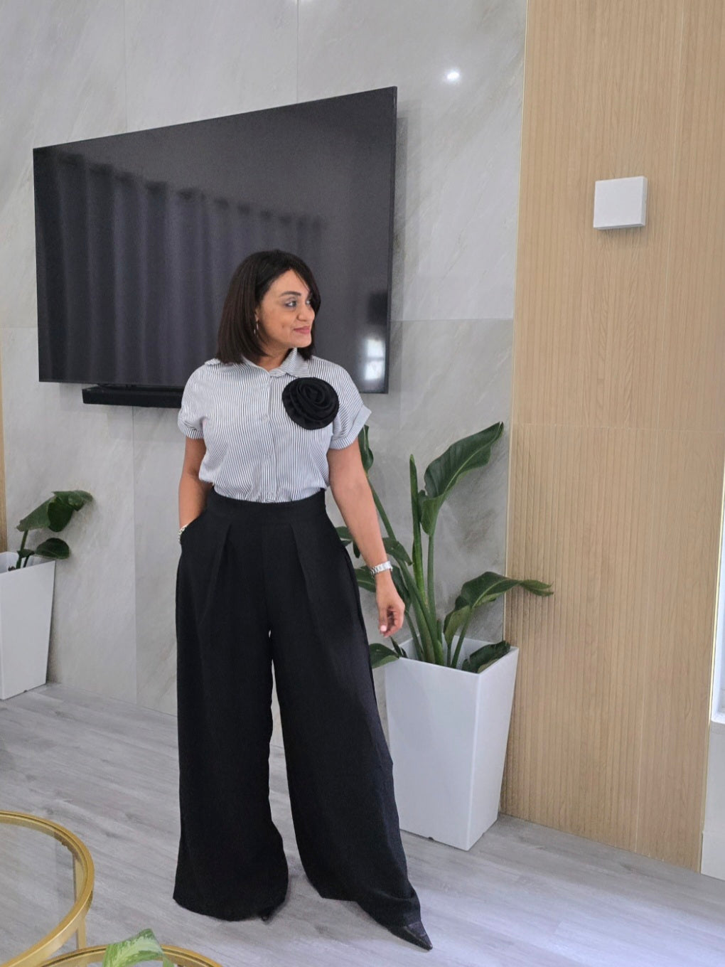 High Waist Elegant Palazzo