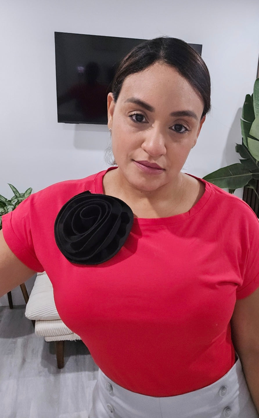 Red Basic Top