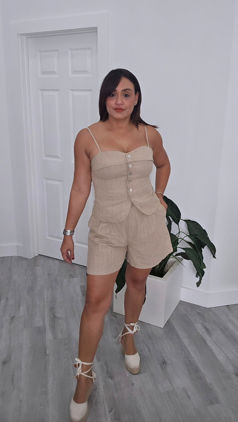 Buisness Casual Short Set