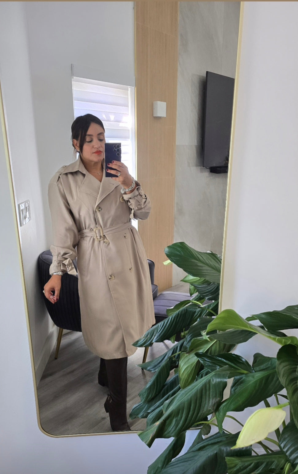 SHARY Trench Coat