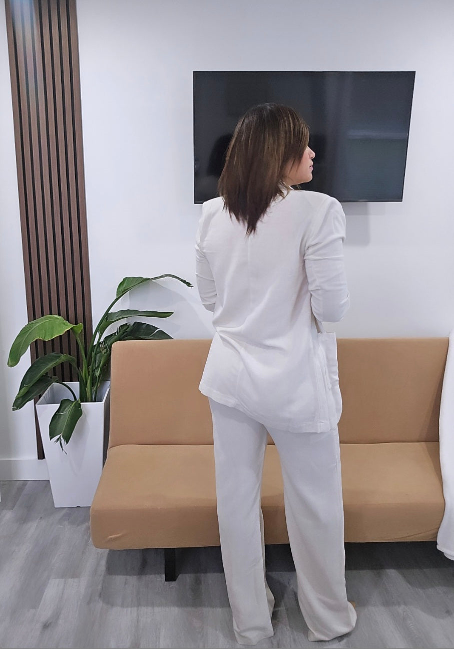 Oatmeal Timeless Blazer Set