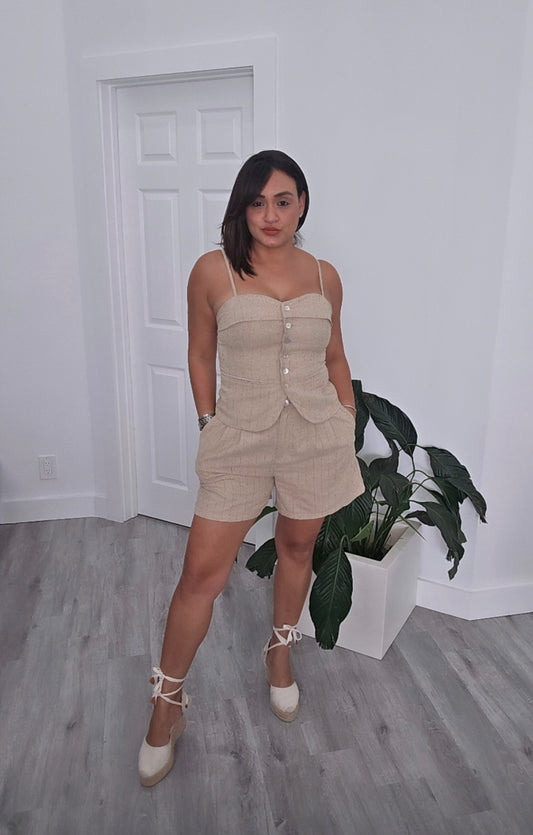 Buisness Casual Short Set